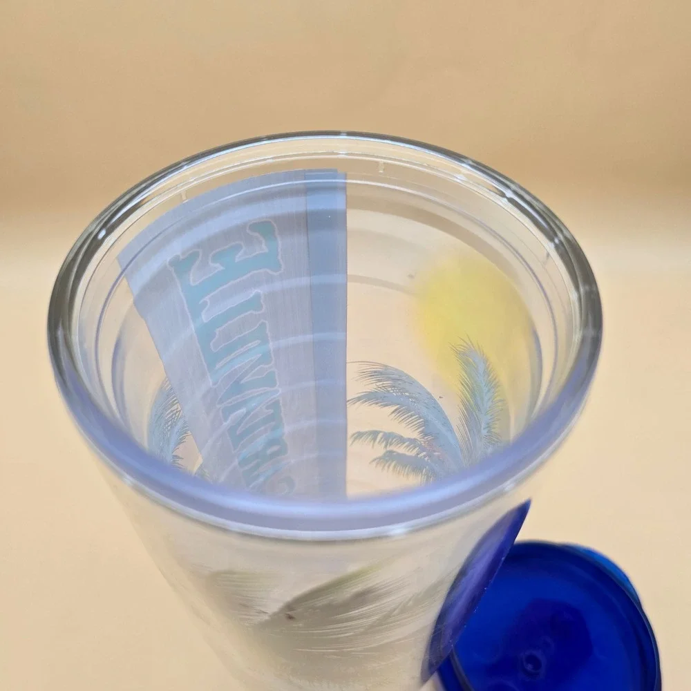 Margaritaville 26oz Insulated Tumbler It's‎ 5 O'Clock Somewhere Blue Lid USA